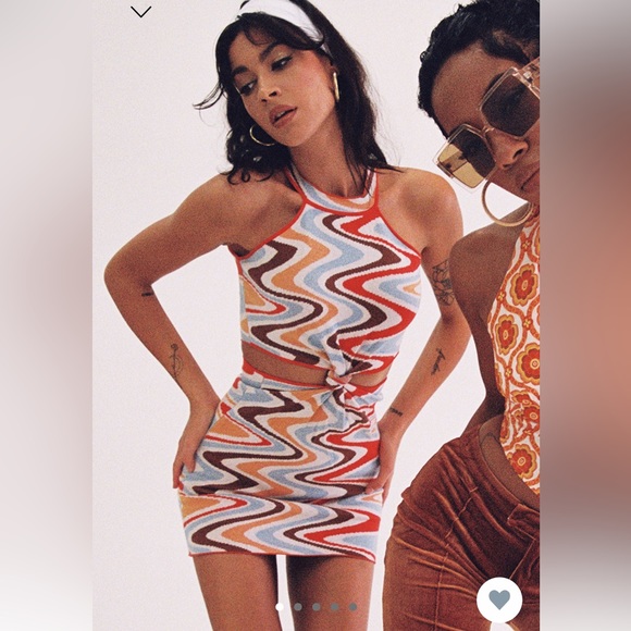 princess polly disco dress Princess Polly | Dresses | Princess Polly Savanna Mini Dress Multi Disco  Swirl Cutout
